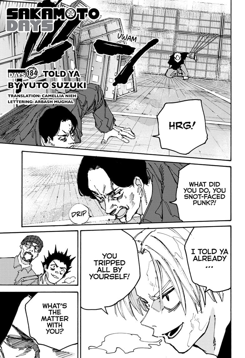 Sakamoto Days Chapter 184 1